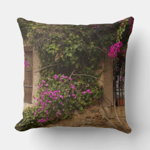 Ciudad Monumental, flower-covered buildings Cushion