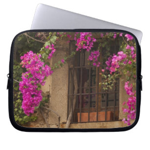 Ciudad Monumental, flower-covered buildings Laptop Sleeve