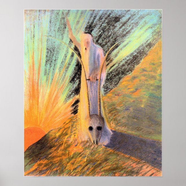 Ciurlionis - Morning 1903 Poster (Front)