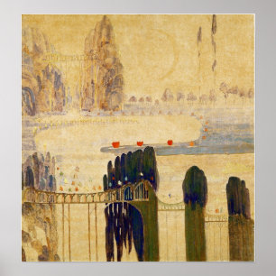 Ciurlionis - Scherzo Sonata I Druskininkai 1907 Poster