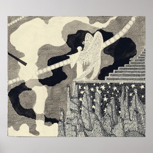 Ciurlionis - The Offering III 1908 Poster (Front)