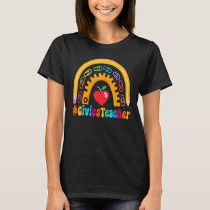 Civics Teacher Appreciation Week Back to School 10 T-Shirt