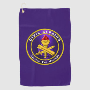 Civil Affairs Golf Towel