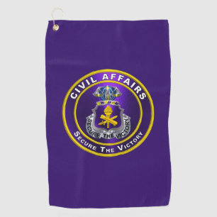 Civil Affairs Golf Towel