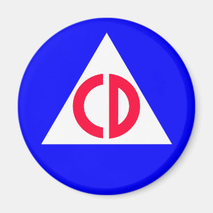 Civil Defence Magnet