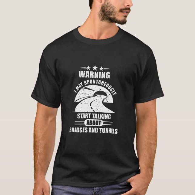 Civil Engineer Bridge Tunnels Design Engineering G T-Shirt (Front)
