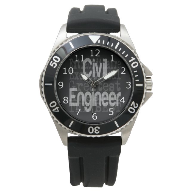 Civil Engineer Extraordinaire Watch (Front)