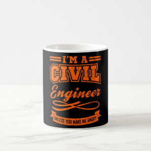 Civil Engineer Funny Engineering Graduation Degree Coffee Mug