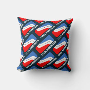 Civil Engineer League Cushion