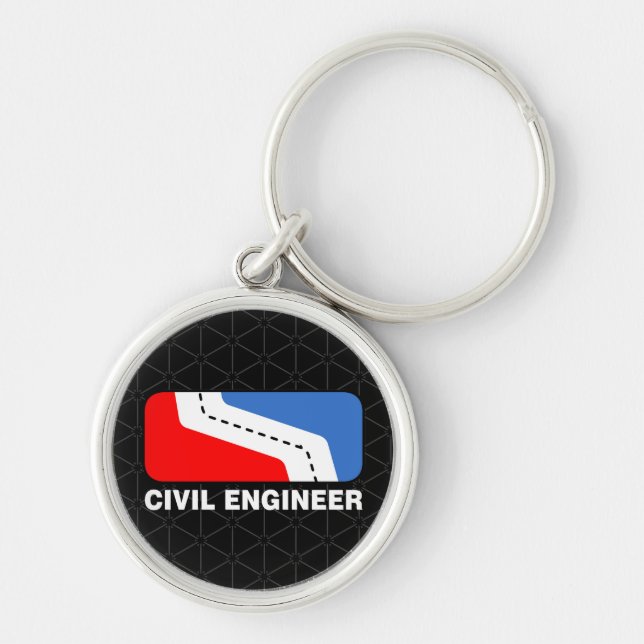 Civil Engineer League Key Ring (Front)