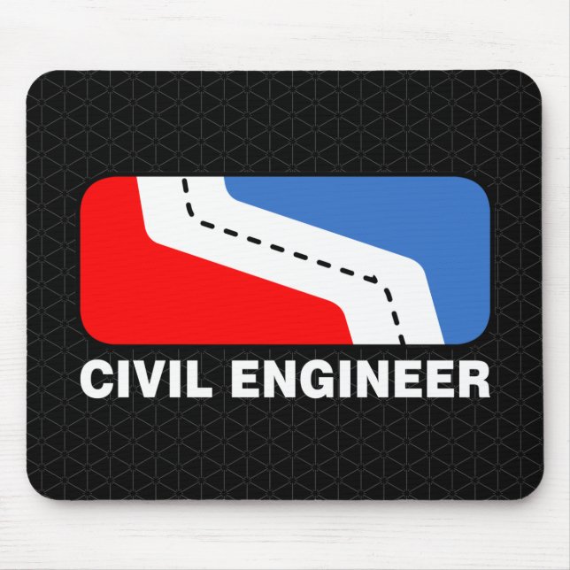 Civil Engineer League Mouse Pad (Front)