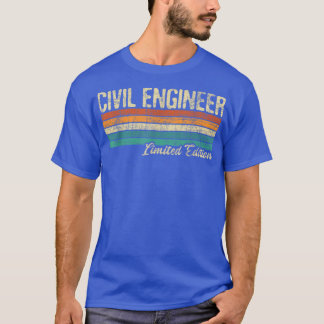 Civil Engineer Ltd EditionBridge Builder Engineeri T-Shirt
