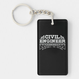Civil Engineer Reinforn The Future Engineer Key Ring