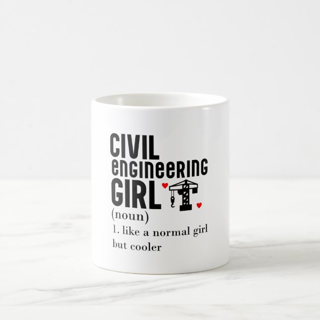 Civil Engineering Coffee Mug (Center)