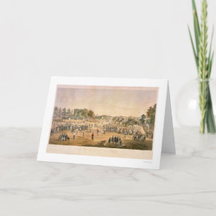 Civil War Baseball 1863 Card