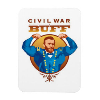 Civil War Buff--Grant Magnet