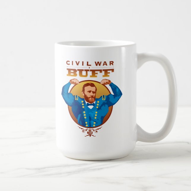 Civil War Buff Mug (Right)