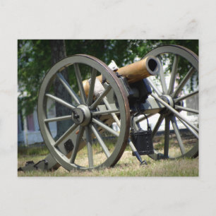 CIVIL WAR-CANNON POSTCARD