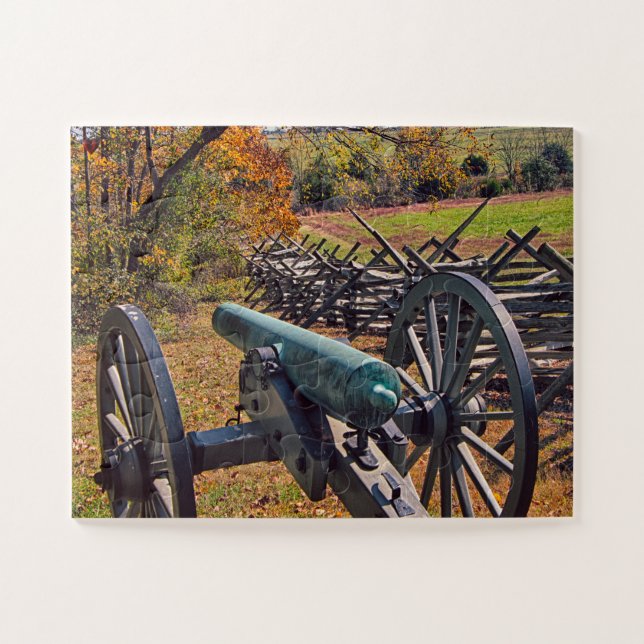 Civil War Cannons Jigsaw Puzzle (Horizontal)