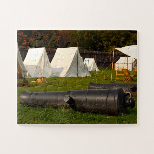 Civil War Cannons Jigsaw Puzzle (Horizontal)