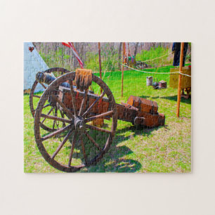 Civil War Cannons Jigsaw Puzzle