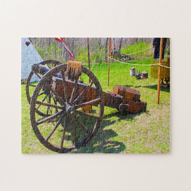 Civil War Cannons Jigsaw Puzzle (Horizontal)