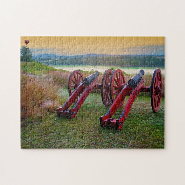 Civil War Cannons Jigsaw Puzzle (Horizontal)