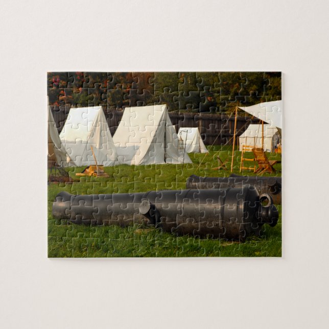Civil War Cannons Jigsaw Puzzle (Horizontal)