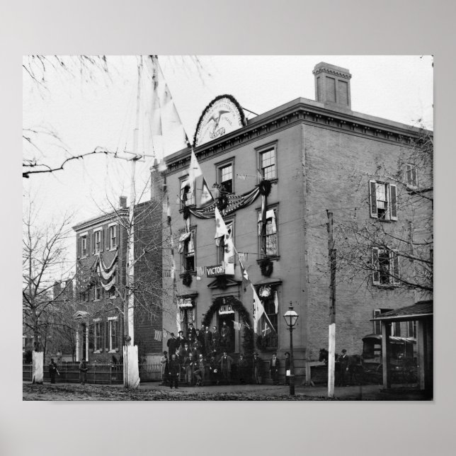 Civil War Clothing Dept., 1865 Poster (Front)