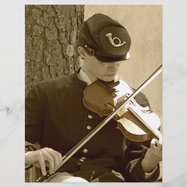 Civil War Fiddle Player (Front)