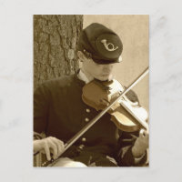 Civil War Fiddle Player