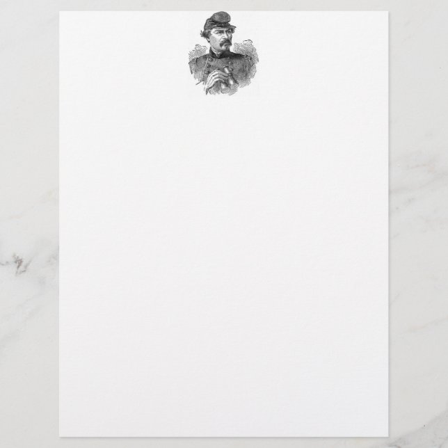 Civil War General Letter Head (Front)