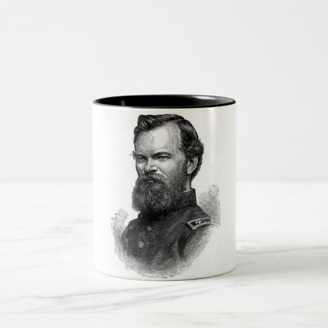 Civil War General Two-Tone Coffee Mug (Center)