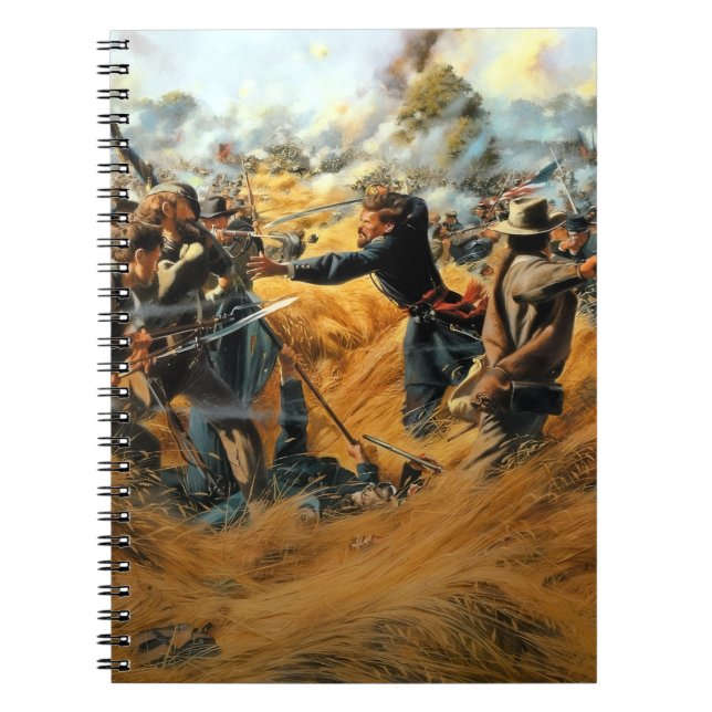 Civil War Gettysburg the Wheatfield Notebook (Front)