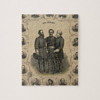 Civil War Heroes Jigsaw Puzzle