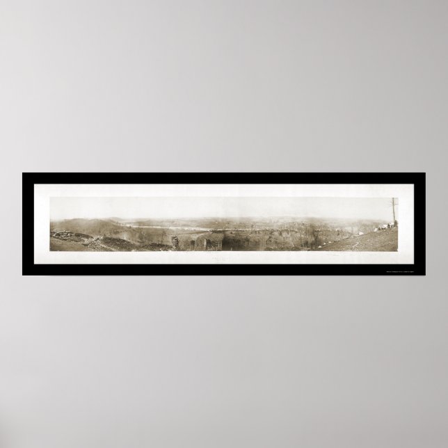 Civil War Knoxville TN Photo 1864 Poster (Front)