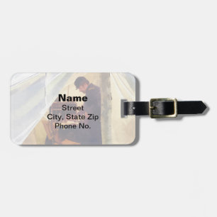 Civil War Officer's Tent Luggage Tag