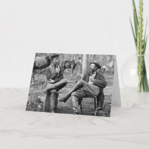 Civil War Pipes, 1864 Card