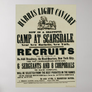 Civil War Recruiting Poster