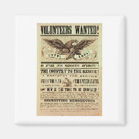 Civil War Recruiting Poster