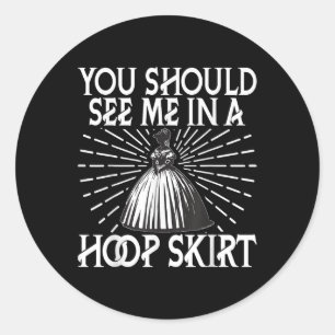 Civil War Reenactment Civil War Reenactor Classic Round Sticker