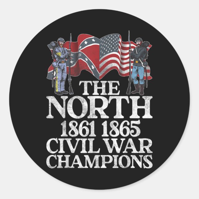 Civil War Reenactment Civil War Reenactor  Classic Round Sticker (Front)