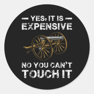 Civil War Reenactment Clothing For Men American Ci Classic Round Sticker