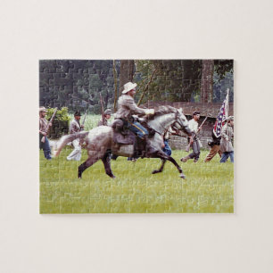 Civil War Reenactment Jigsaw Puzzle