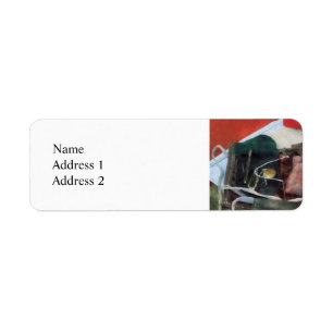 Civil War Sewing Kit Return Address Label