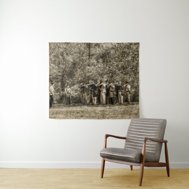 Civil War Soldiers Tapestry (In Situ (Horizontal))