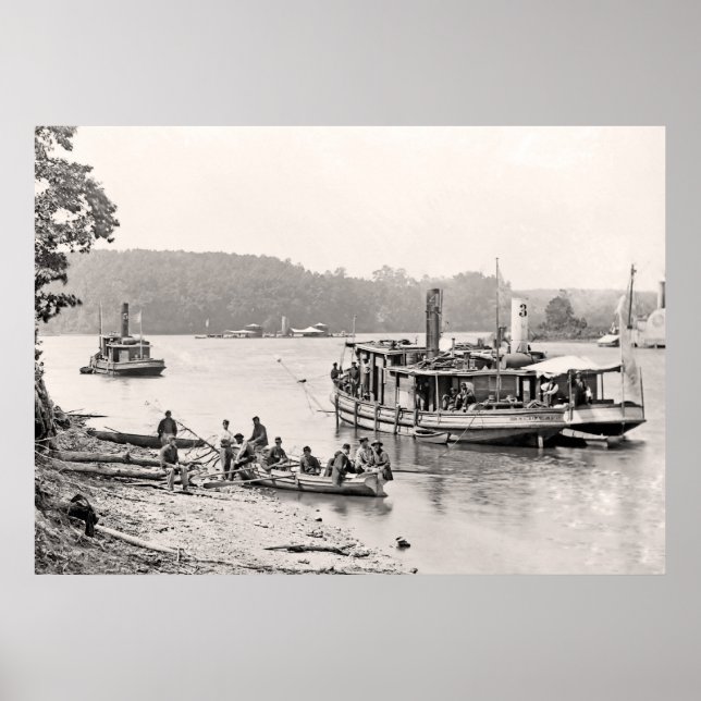 Civil War Tugs Poster (Front)