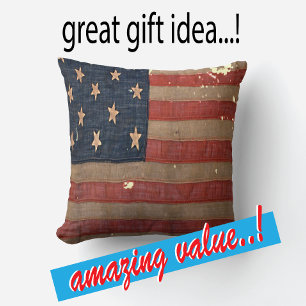 Civil War Union Awesome Charming Flag Cushion