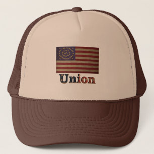 Civil War Union Awesome Charming Flag Trucker Hat