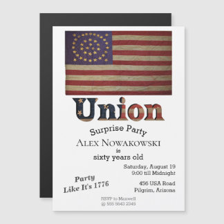 Civil War Union Flag 🇺🇸 Vintage Historical 